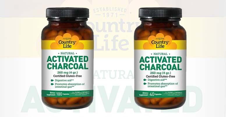 country life activated charcoal selections