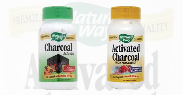 nature's way activated charcoal selections